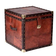 Load image into Gallery viewer, Heritage Mini Trunk - Vintage Brown
