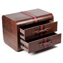 Load image into Gallery viewer, Bed Side Table - Vintage Brown
