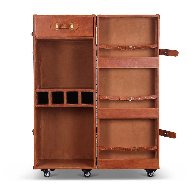 Single Door Trunk Bar - Tan