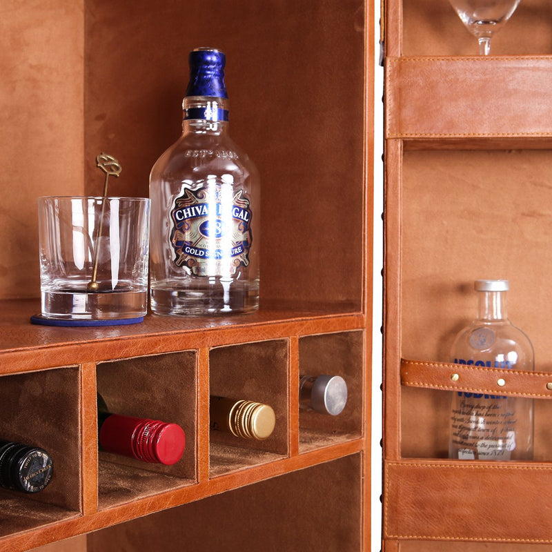 Single Door Trunk Bar - Tan