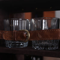 Heritage Mini Trunk Bar - Vintage Brown