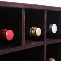 Heritage Mini Trunk Bar - Vintage Brown