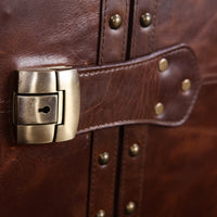 Heritage Mini Trunk Bar - Vintage Brown