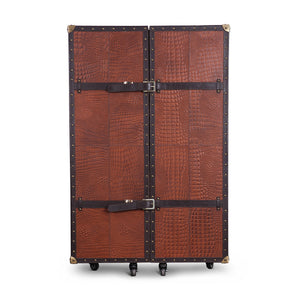 Heritage Trunk Bar - Vintage Tan