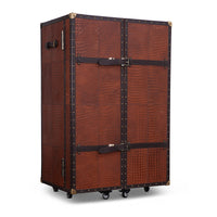 Heritage Trunk Bar - Vintage Tan