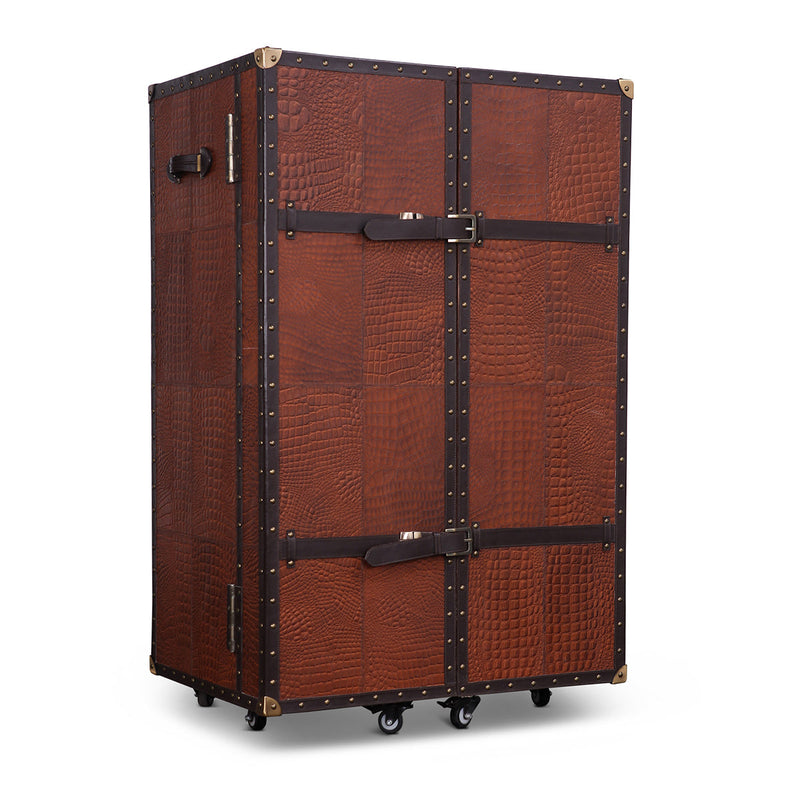 Heritage Trunk Bar - Vintage Tan