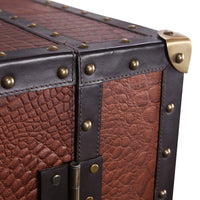 Heritage Trunk Bar - Vintage Tan