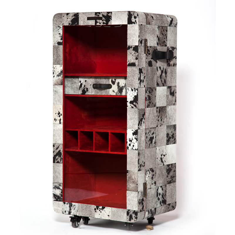 Single Door Hair-on Bar