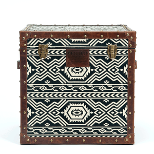 Tribal Textile Mini Trunk