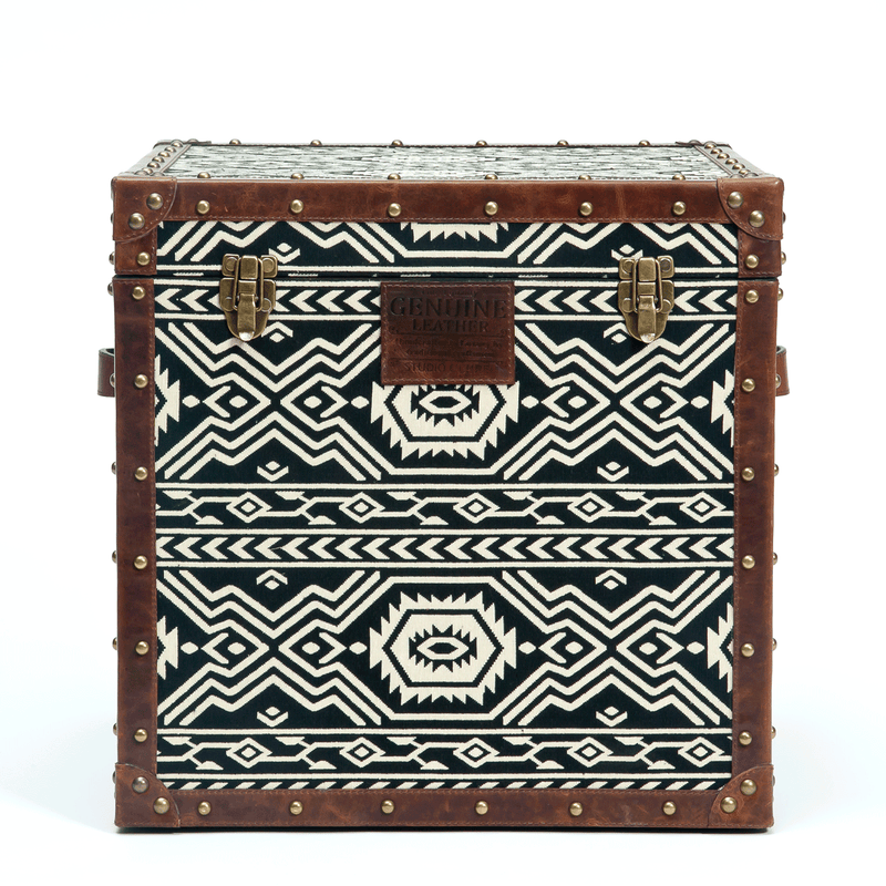 Tribal Textile Mini Trunk