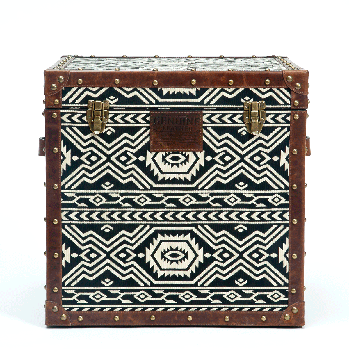 Tribal Textile Mini Trunk
