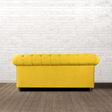 Load image into Gallery viewer, Gentleman&#39;s Club Two Seater Chesterfield Sofa
