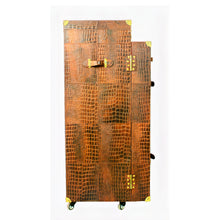 Load image into Gallery viewer, Heritage Club Bar Cart - Vintage Brown Tan
