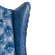 Load image into Gallery viewer, Heritage Wing Chair in Blue
