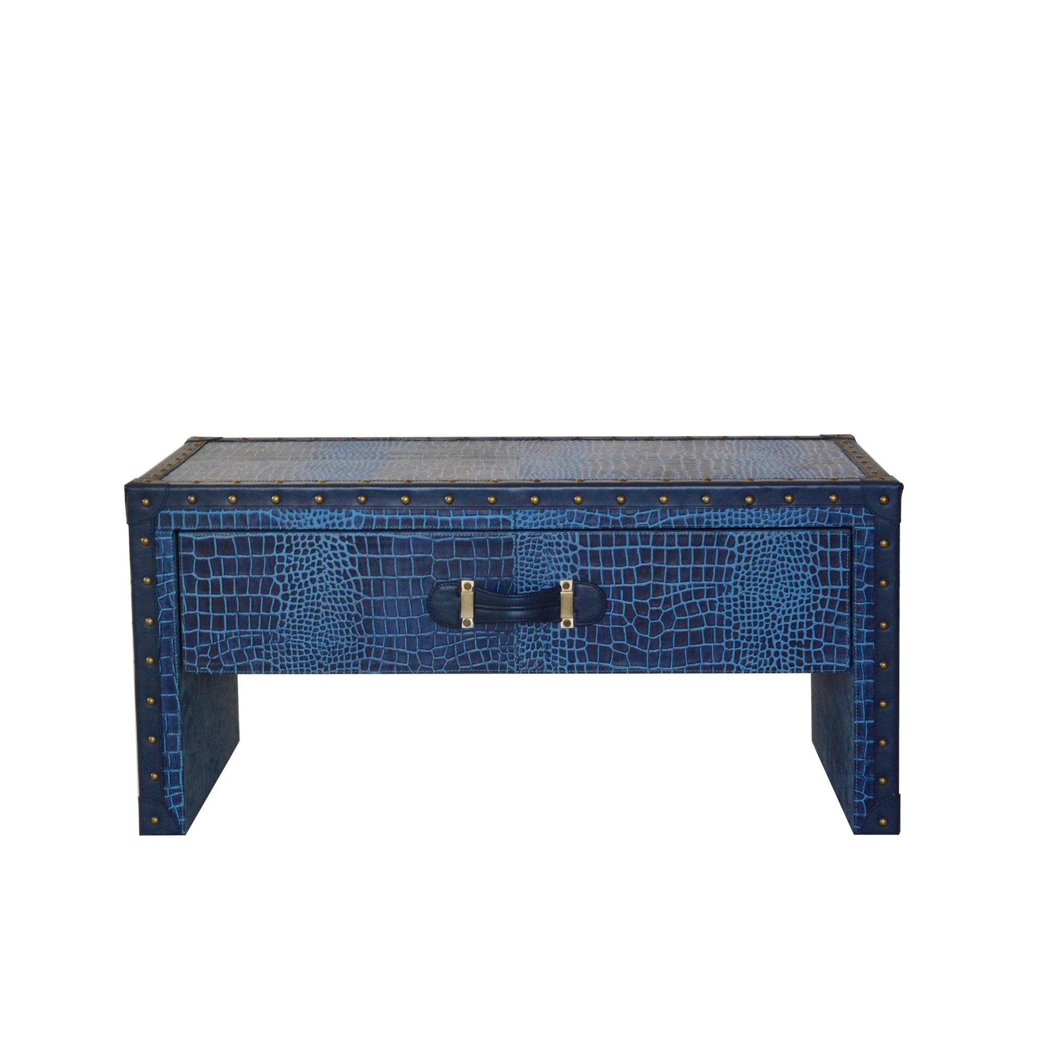 Bed Side Table - Vintage Blue