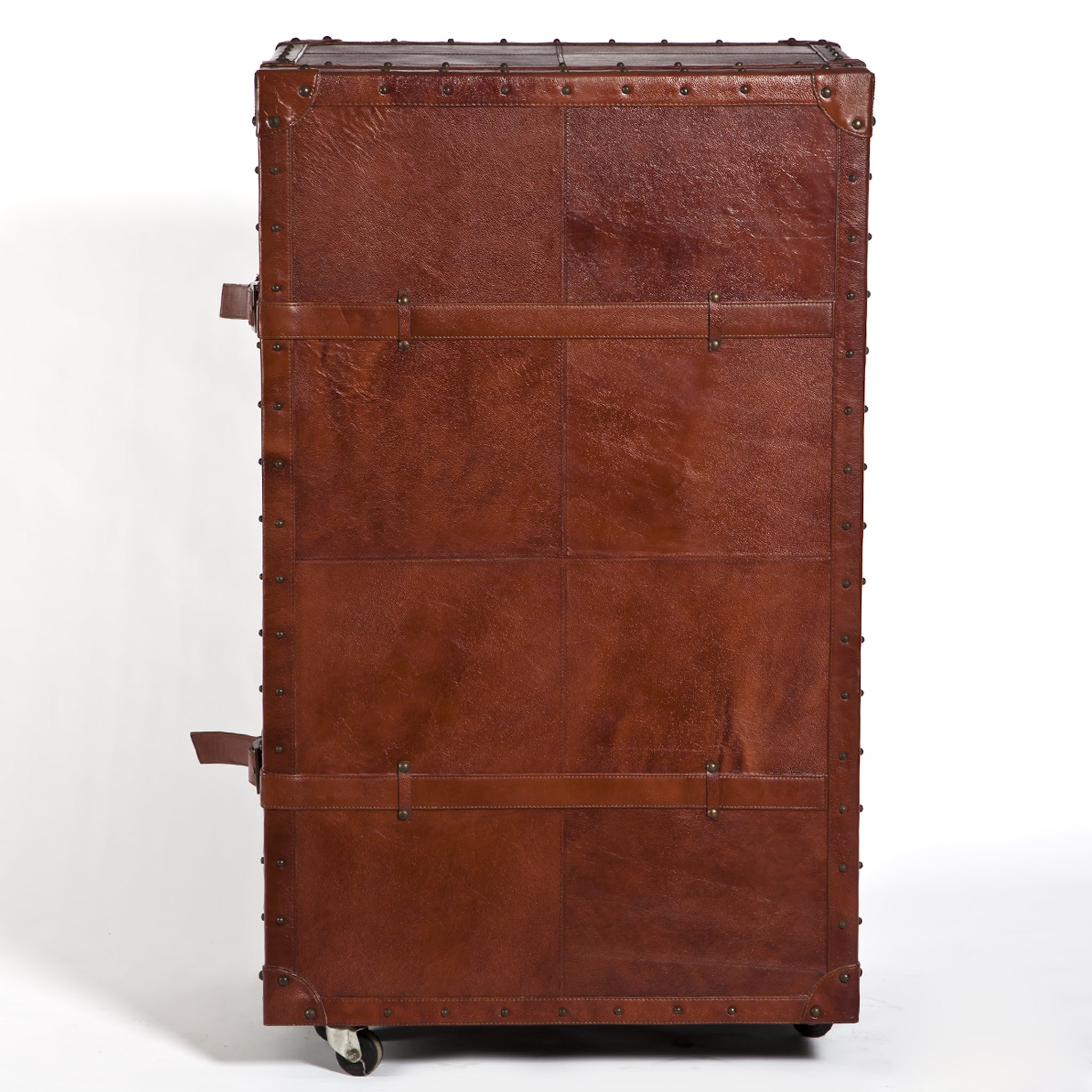 Single Door Trunk Bar - Vintage Brown