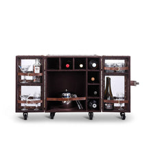 Load image into Gallery viewer, Heritage Mini Trunk Bar- Vintage Brown
